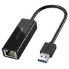 ლან ადაპტერი UGREEN CR111 (20256) USB 3.0 to RJ45 Gigabit Ethernet Adapter, Black  - Primestore.ge