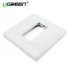 HDMI როზეტის ადაპტერი UGREEN (20316) Wall Plate Frame HDMI Casing Panel Adapter PC Material  - Primestore.ge