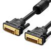 DVI cable UGREEN DV101 (11604) DVI-D 24 + 1 Male to Male Dual Link Video Cable, 2m, Black