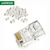 ქსელის კაბელის კონექტორი UGREEN NW110 (20331) RJ45 Network Connector for UTP Cat 5, Cat 5e 50pcs  - Primestore.ge
