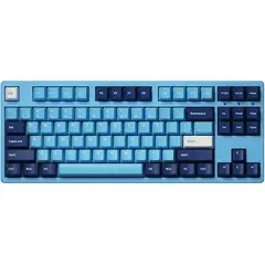 კლავიატურა Akko Keyboard  3087 Mirror of the Sky Cherry MX Silent Red, RU, Blue  - Primestore.ge