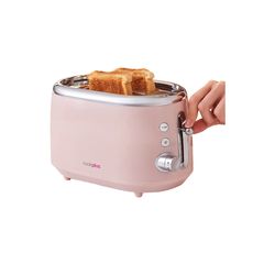 ტოსტერი Karaca Cookplus crusty ვარდისფერი  - Primestore.ge