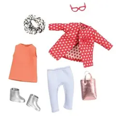 თოჯინის ტანსაცმელი LORI 6" DOLL COAT OUTFIT  - Primestore.ge