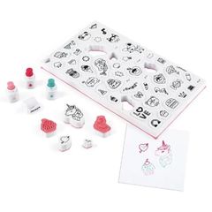 Toy Janod SET OF 50 STAMPINOO CUTE STAMPS