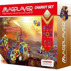 კონსტრუქტორი MagPlayer MPB-40  - Primestore.ge