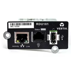 საკომუნიკაციო ბარათი Vertivâ„¢ LiebertÂ® Intellislot RDU101 Communications Card  - Primestore.ge