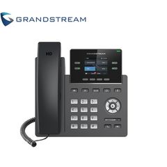 Phone Grandstream GRP2612P Carrier-Grade IP Phones 2+2 line keys 2 SIP accounts 16 Digital BLF and Speed Dial keys HD PoE
