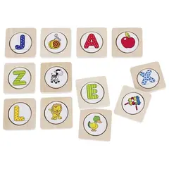 სამაგიდო თამაში Goki Memo game, learning the alphabet 56719G  - Primestore.ge