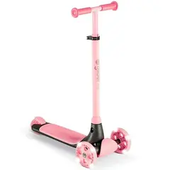საბავშვო სკუტერი Neon YGlider KIWI - Pink 4L/13L/16L CL2PK  - Primestore.ge