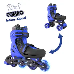 როლიკები NEON COMBO SKATES (SIZE 12-2) (Blue)  - Primestore.ge