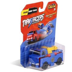 Toy car TransRacers Crane & Dump truck