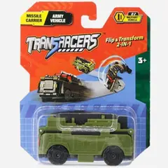 სათამაშო მანქანა TransRacers Missile Carrier & Army Vehicle  - Primestore.ge
