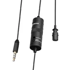 მიკროფონი BOYA BY-M1 Omni Directional Lavalier Microphone  - Primestore.ge