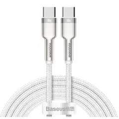 კაბელი Baseus Cafule Series Metal Data Cable Type-C to Type-C 100W 1m CATJK-C02  - Primestore.ge