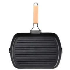 გრილის ტაფა Ardesto Grill fry pan Gemini 34*24 cm, black, aluminium  - Primestore.ge