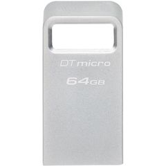 USB flash memory Kingston 64GB USB 3.2 Gen1 DT Micro R200MB/s Metal