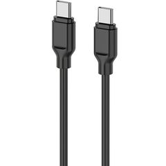 კაბელი 2E Cable USB-C - USB-C Glow 60W 1m Black  - Primestore.ge