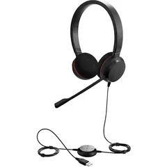 ყურსასმენი Jabra EVOLVE 20 MS Stereo USB Black  - Primestore.ge