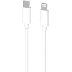Cable 2E Cable USB-C - Lightning Glow 1m White