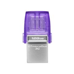 USB flash memory Kingston 128GB DataTraveler microDuo 3C 200MB/s dual USB-A + USB-C (DTDUO3CG3/128GB)
