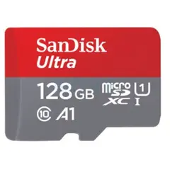 მეხსიერების ბარათი SanDisk 128GB Ultra MicroSD/HC UHS-I Card 140MB/S Class 10 SDSQUAB-128G-GN6MN  - Primestore.ge