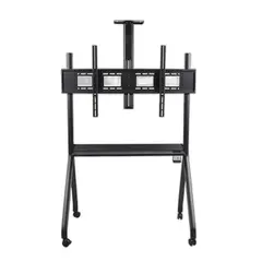 ტელევიზორის საკიდი Allscreen Universal LCD LED TV Bracket R12, With Roller, Size 55”-120”, Black  - Primestore.ge