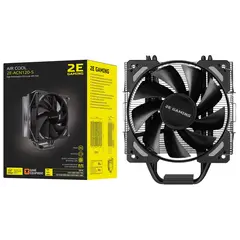 ქულერი 2E GAMING CPU cooling system  AIR COOL (ACN120-S) 115X,1200,1366,1700 FM1,FM2,AM2,AM2+,AM3,AM3+,AM4, 120mm,TDP 180W  - Primestore.ge