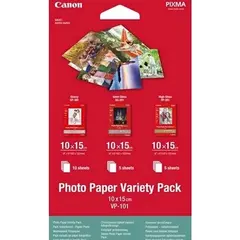 ფოტო ქაღალდი Canon VP-101 Photo Paper Variety Pack 4x6 - 20 Sheets  - Primestore.ge
