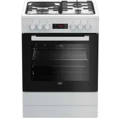 გაზქურა  Beko FSE 63320 DW Superia  - Primestore.ge