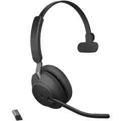 ყურსასმენი Jabra Evolve2 65 MS Mono Black  - Primestore.ge