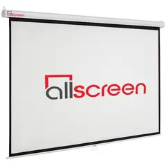 პროექტორის ეკრანი ALLSCREEN MANUAL PROJECTION SCREEN 295X220CM HD FABRIC CWP-15043 Diagonal 150 INCH / 381 CM  - Primestore.ge