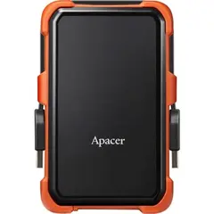 გარე მყარი დისკი Apacer USB 3.1 Portable Hard Drive 2TB AC630 Orange Color box  - Primestore.ge
