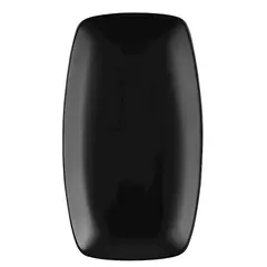 თეფში Ardesto AR2925MB Molize, 25cm, Ceramics, Black  - Primestore.ge