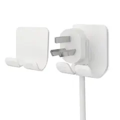 კაბელის სამაგრი UGREEN CD107 (20365) Power Cord Winder Hook, 2-Pack, White  - Primestore.ge