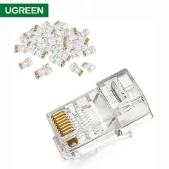 კონექტორი UGREEN (50246) NW110 RJ45 Network Connector for UTP Cat5 100pcs  - Primestore.ge