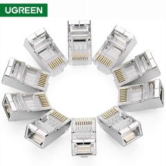 Network cable connector UGREEN NW111 (20333) Cat6 Connector Shielded Crystal Head 10Pack