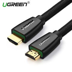 HDMI cable UGREEN HD118 (40408) High-End HDMI Cable with Nylon Braid 1m (Black)