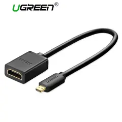 HDMI ადაპტერი UGREEN 20134 Micro HDM Imale to HDMI female adapter cable  - Primestore.ge