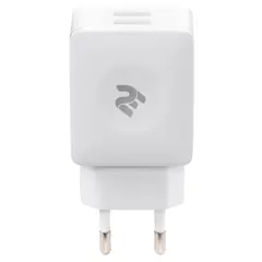 ადაპტერი 2Е Wall Charge Wall for 2 USB - DC5.0V/4.2 A, white  - Primestore.ge