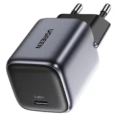 დამტენი UGREEN CD318 (90664) Nexode Mini, 20W, Single port, USB-C, Type-c, Black  - Primestore.ge