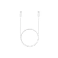 USB კაბელი Type-C  Samsung USB Type-C cable to USB Type-C (60 W) WHITE (EP-DA705BWRGRU)  - Primestore.ge