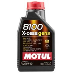 Oil MOTUL 8100 X-CESS GEN2 5W40 1L