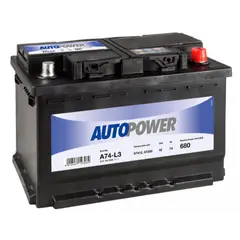 აკუმულატორი AUTOPOWER A74L3H6R 74 ა*ს R+  - Primestore.ge