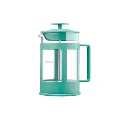 ჩაის დასაყენებელი ARDESTO French press Fresh, 800 ml, green, plastic, glass  - Primestore.ge