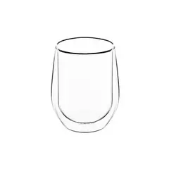 ჭიქა ARDESTO Double wall borosilicate glass mug set 250 ml 2 pcs  - Primestore.ge