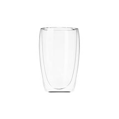 ლატეს ჭიქების ნაკრები ARDESTO Double wall borosilicate glass mug set Ardesto, 400 ml, 2 pcs  - Primestore.ge