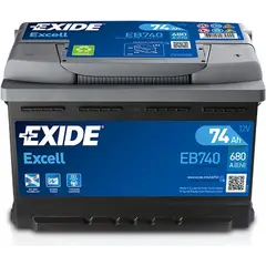 აკუმულატორი Exide EXCELL EB740 74 ა*ს R+  - Primestore.ge