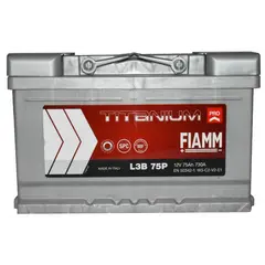 აკუმულატორი FIAMM TP L3B 75P 75 ა*ს R+  - Primestore.ge