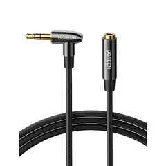 აუდიო ადაპტერი UGREEN AV188 (10683), 3.5mm Male to Female, Extension Cable, 5m, Black  - Primestore.ge