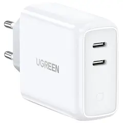 დამტენი UGREEN CD199 (70264), 36W, USB-C, White  - Primestore.ge